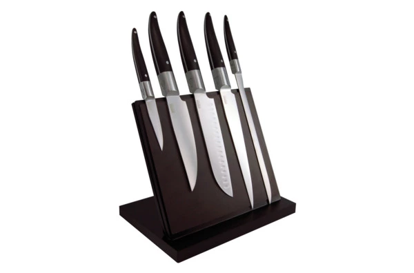 Набор из 5 кухонных ножей Tarrerias Bonjean Лайоль-Экспрессия на магнитном блоке
