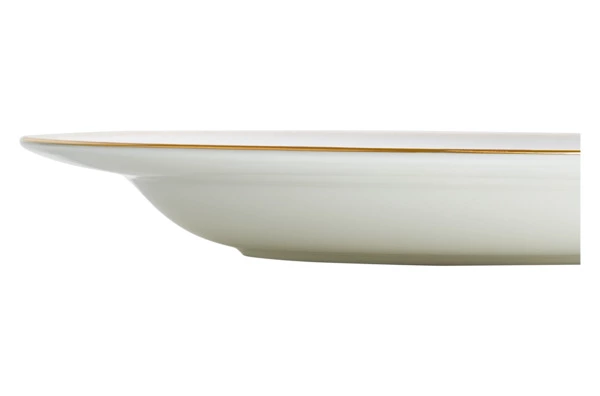 Тарелка суповая Wedgwood Ренессанс 23 см, фарфор, серая