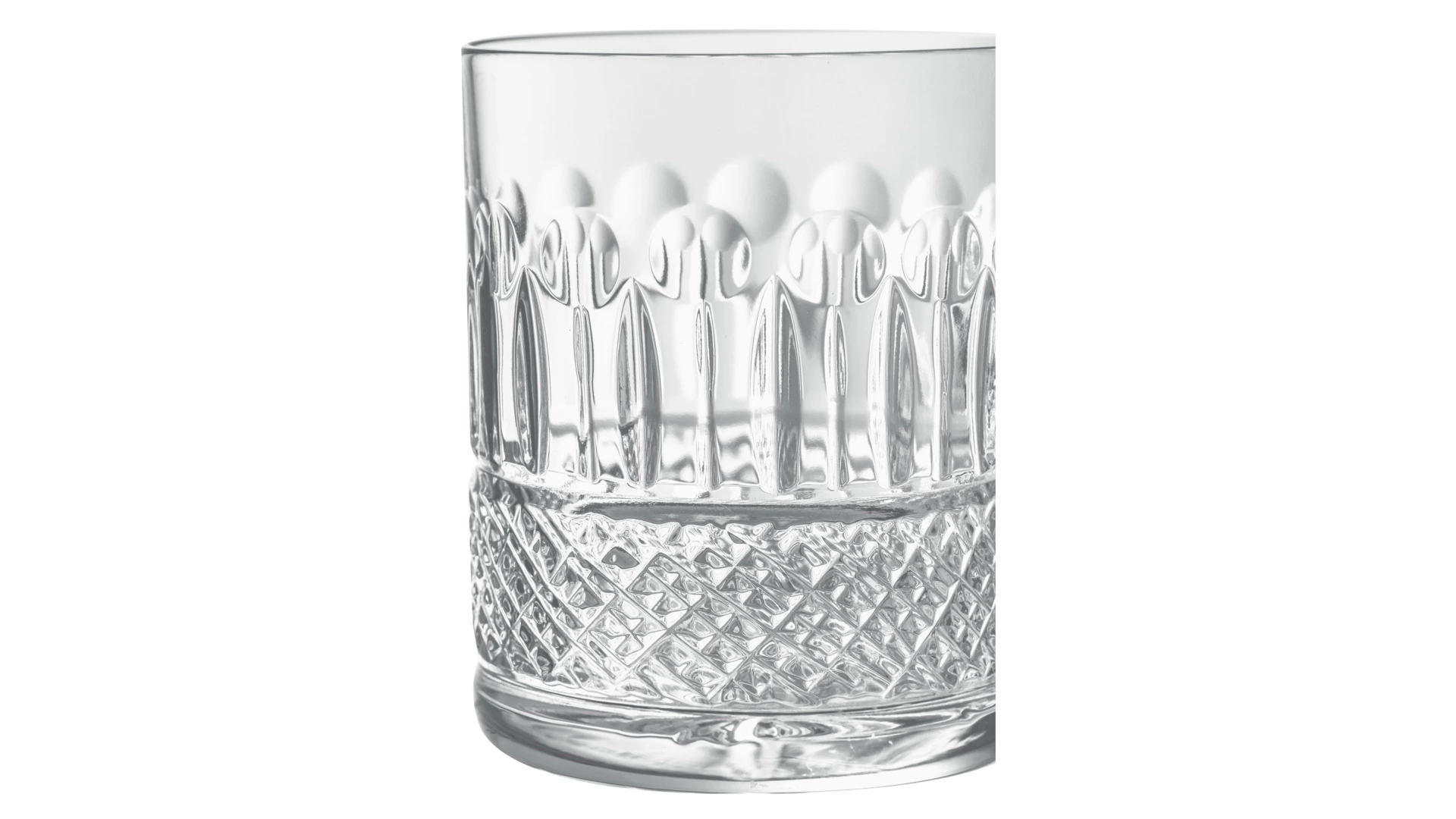 Набор стаканов для виски Decor de table Париж 330 мл, 2 шт, хрусталь, п/к