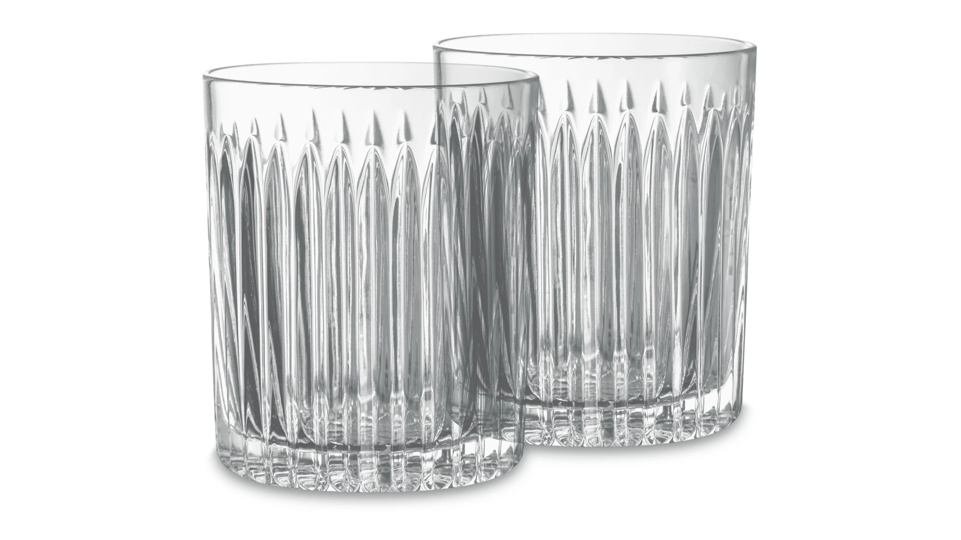 Набор стаканов для виски Decor de table Дефанс Премьер 330 мл, 2 шт, хрусталь, п/к