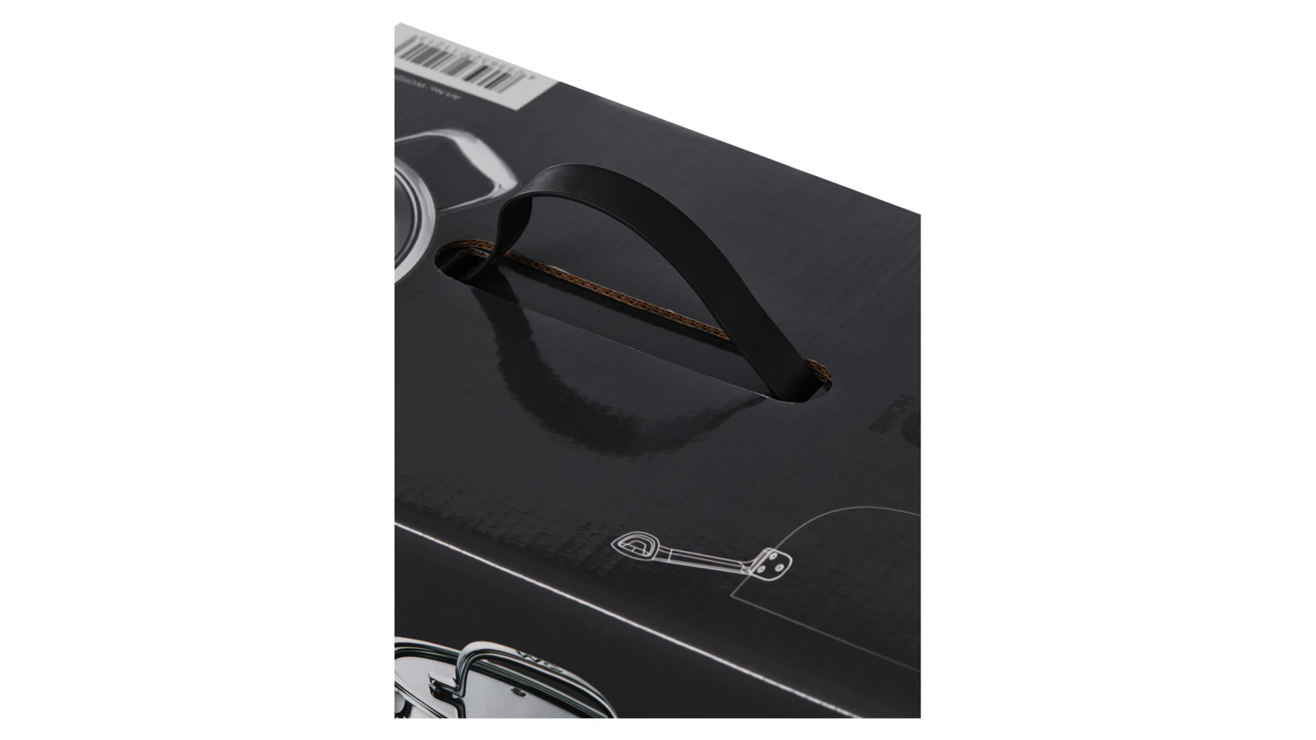 Кастрюля со стеклянной крышкой WO HOME Verona 3,4 л, 20х11 см, сталь нержавеющая 18/10, п/к