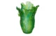 Ваза настольная Decor de table Гинкго 30 см, хрустальное тесто, зеленая, п/к