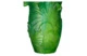 Ваза настольная Decor de table Гинкго 30 см, хрустальное тесто, зеленая, п/к