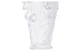Ваза настольная Decor de Table Pate de Verre Cristal Роза 35 см, хрустальное тесто, белая, п/к