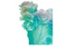 Ваза настольная Decor de Table Pate de Verre Cristal Роза 35 см, хрустальное тесто