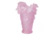 Ваза настольная Decor de Table Pate de Verre Cristal Роза 35 см, хрустальное тесто, розовая, п/к