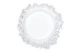 Чаша декоративная Decor de Table Pate de Verre Cristal Орхидея 32 см, хрустальное тесто, белая, п/к