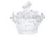 Конфетница Decor de Table Pate de Verre Cristal Бабочка 17 см, хрустальное тесто, белая, п/к