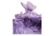 Конфетница Decor de Table Pate de Verre Cristal Бабочка 17 см, хрустальное тесто, фиолетовая, п/к