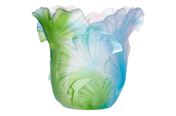 Подсвечник Decor de table Гинкго, хрустальное тесто, разноцветный, п/к