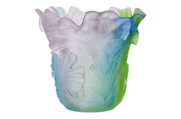 Подсвечник Decor de table Гинкго, хрустальное тесто, разноцветный, п/к