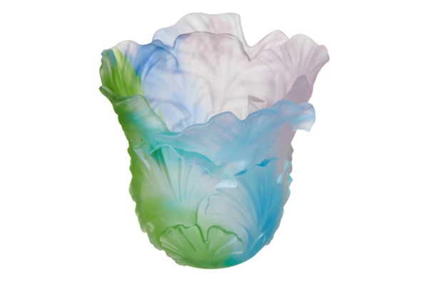 Подсвечник Decor de table Гинкго, хрустальное тесто, разноцветный, п/к