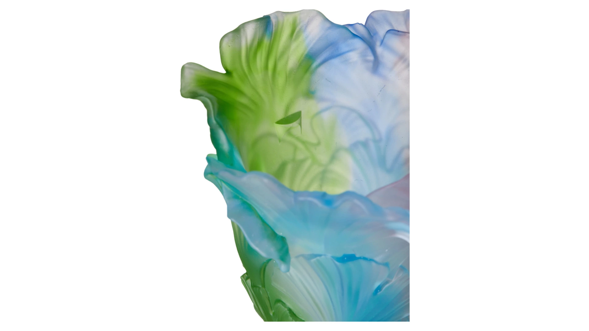 Подсвечник Decor de table Гинкго, хрустальное тесто, разноцветный, п/к