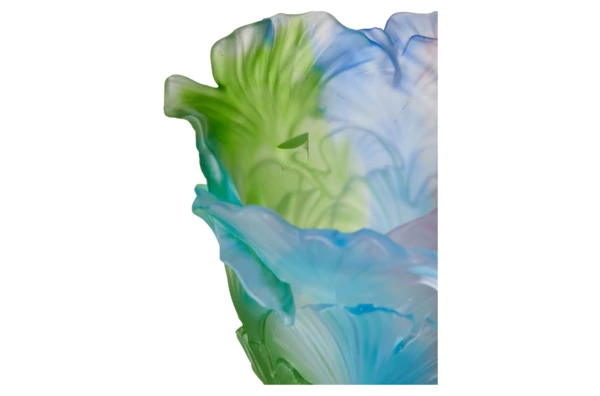 Подсвечник Decor de table Гинкго, хрустальное тесто, разноцветный, п/к