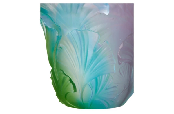 Подсвечник Decor de table Гинкго, хрустальное тесто, разноцветный, п/к