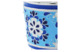 Чашка кофейная с блюдцем Русские самоцветы Снежинка 65,33 г, серебро 925