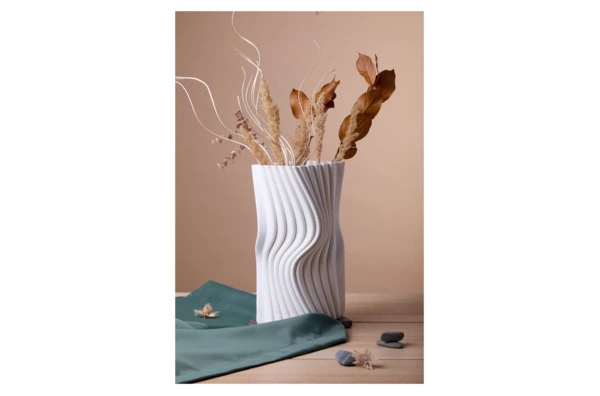Ваза Decor de table Home Волна 35 см, керамика