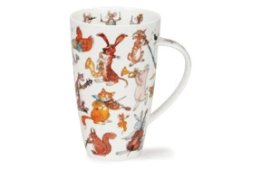 Кружка Dunoon Живой концерт Хенли 600 мл, фарфор костяной