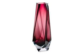 Ваза декоративная Alessandro Mandruzzato Vase Goccia 19х50 см, стекло муранское, аметист