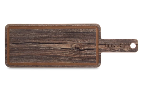 Доска сервировочная ComposeEat ProFashion 36х12 см, композит, дуб мореный