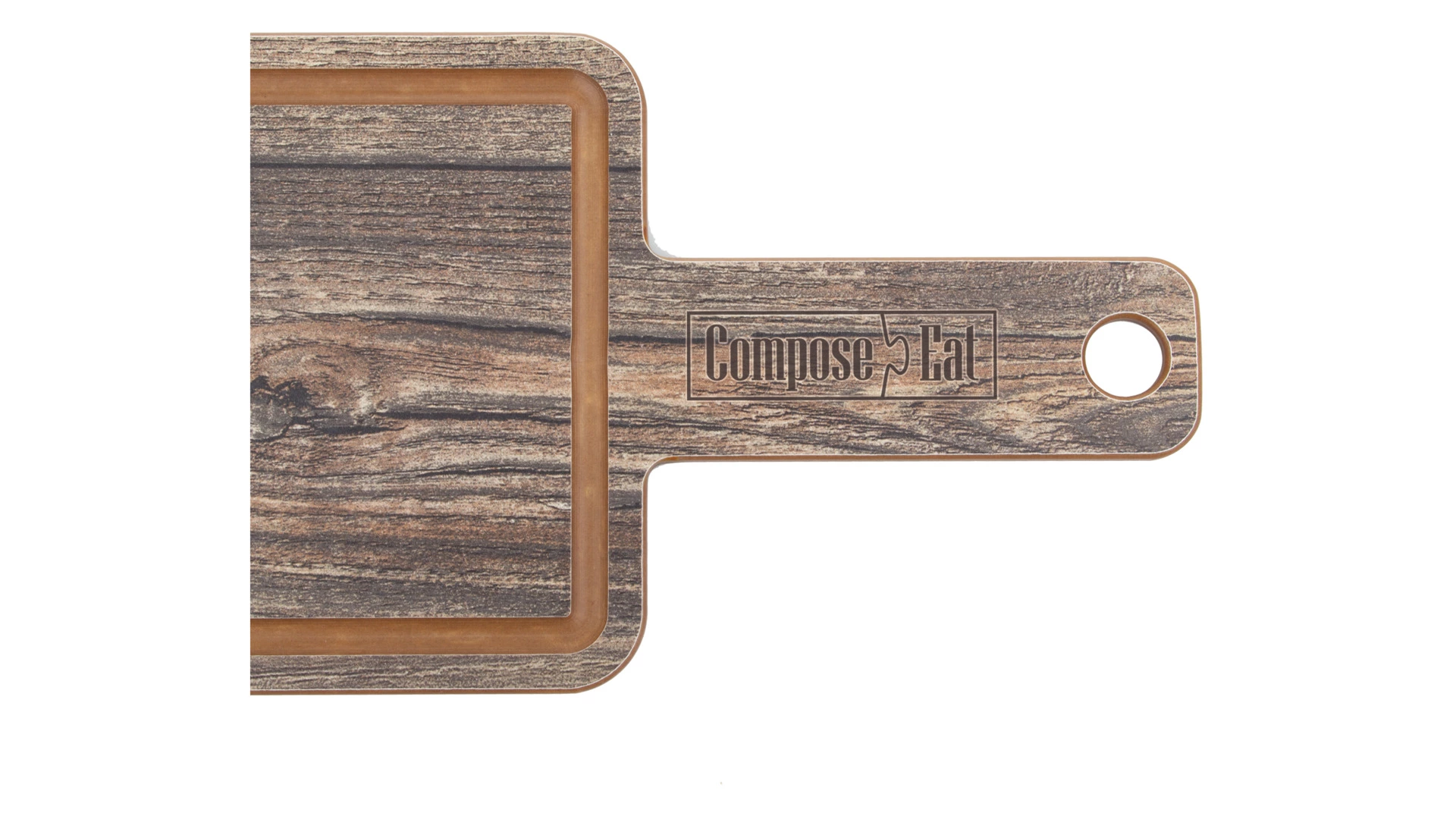 Доска сервировочная ComposeEat ProFashion 36х12 см, композит, дуб мореный