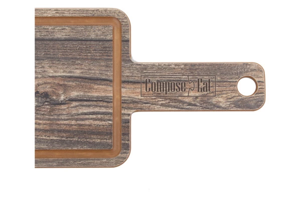 Доска сервировочная ComposeEat ProFashion 36х12 см, композит, дуб мореный