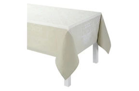 Скатерть Le Jacquard Francais Venezia 175х320 см, хлопок, слоновая кость, п/к