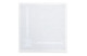 Салфетка сервировочная Decor de table Снежинка 44х44 см, лен, белая