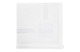 Салфетка сервировочная Decor de table Снежинка 44х44 см, лен, белая