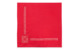 Салфетка сервировочная Decor de table Снежинка 44х44 см, лен, красная