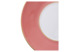 Чашка чайная с блюдцем Legle Под солнцем 250 мл, фарфор, розовая, матовый золотой кант, п/к