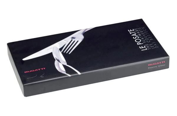 Набор столовых приборов Bugatti Aladdin на 6 персон 24 предмета, сталь нержавеющая, хром, п/к