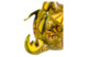 Сувенир Хохломская Роспись Дракон №3 17х17х17 см, дерево-sale