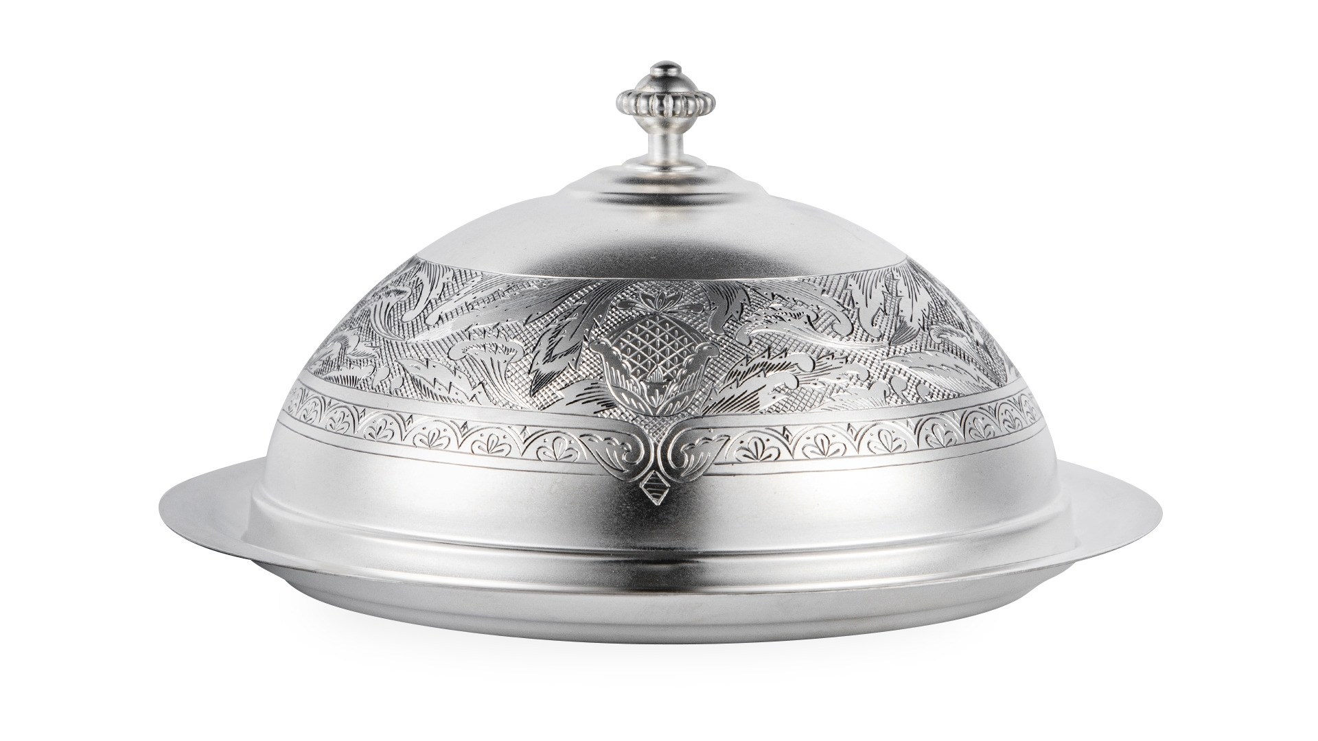 Масленка Мстерский ювелир 416,8 г, серебро 925