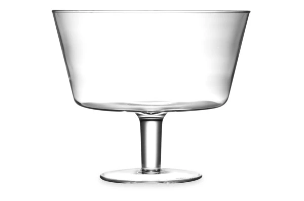 Ваза для фруктов на ножке Krosno Авангард 24 см, h20,5 см, стекло, п/к