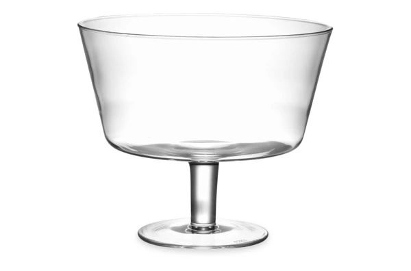 Ваза для фруктов на ножке Krosno Авангард 24 см, h20,5 см, стекло, п/к