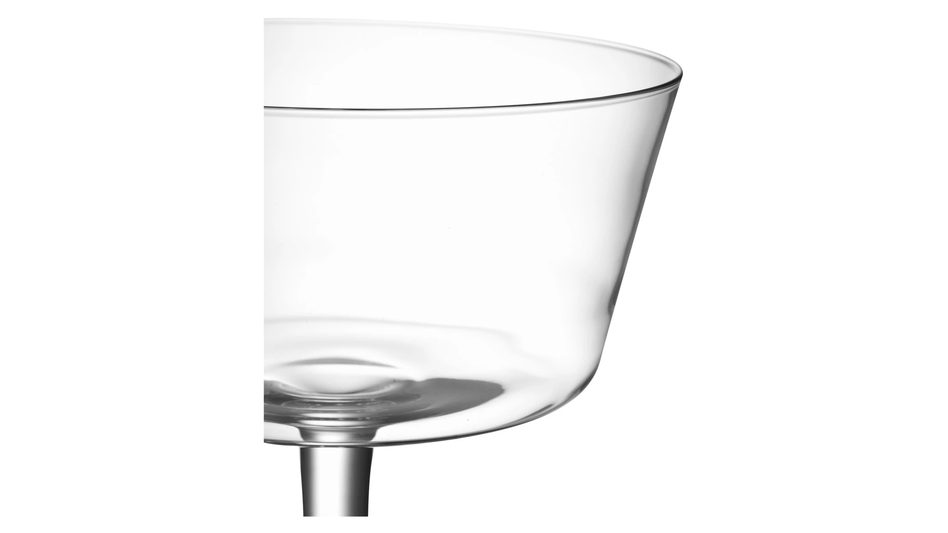 Ваза для фруктов на ножке Krosno Авангард 24 см, h20,5 см, стекло, п/к