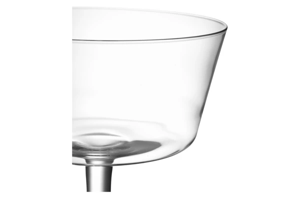 Ваза для фруктов на ножке Krosno Авангард 24 см, h20,5 см, стекло, п/к