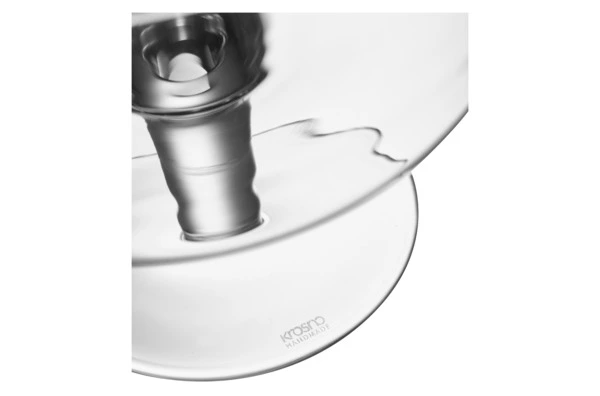 Ваза для фруктов на ножке Krosno Авангард 24 см, h20,5 см, стекло, п/к