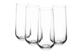 Набор стаканов для коктейлей Krosno Шейк №5 380 мл, 4 шт, стекло, п/к