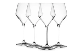 Набор бокалов для белого вина Krosno Рэй 320 мл, 4 шт, стекло, п/к
