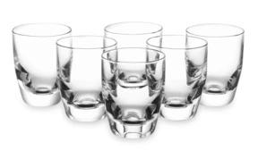 Набор стопок для водки Krosno Рэй 50 мл, 6 шт, стекло, п/к