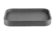 Поднос прямоугольный GioBagnara Поло 27,5х20,5 см, графит