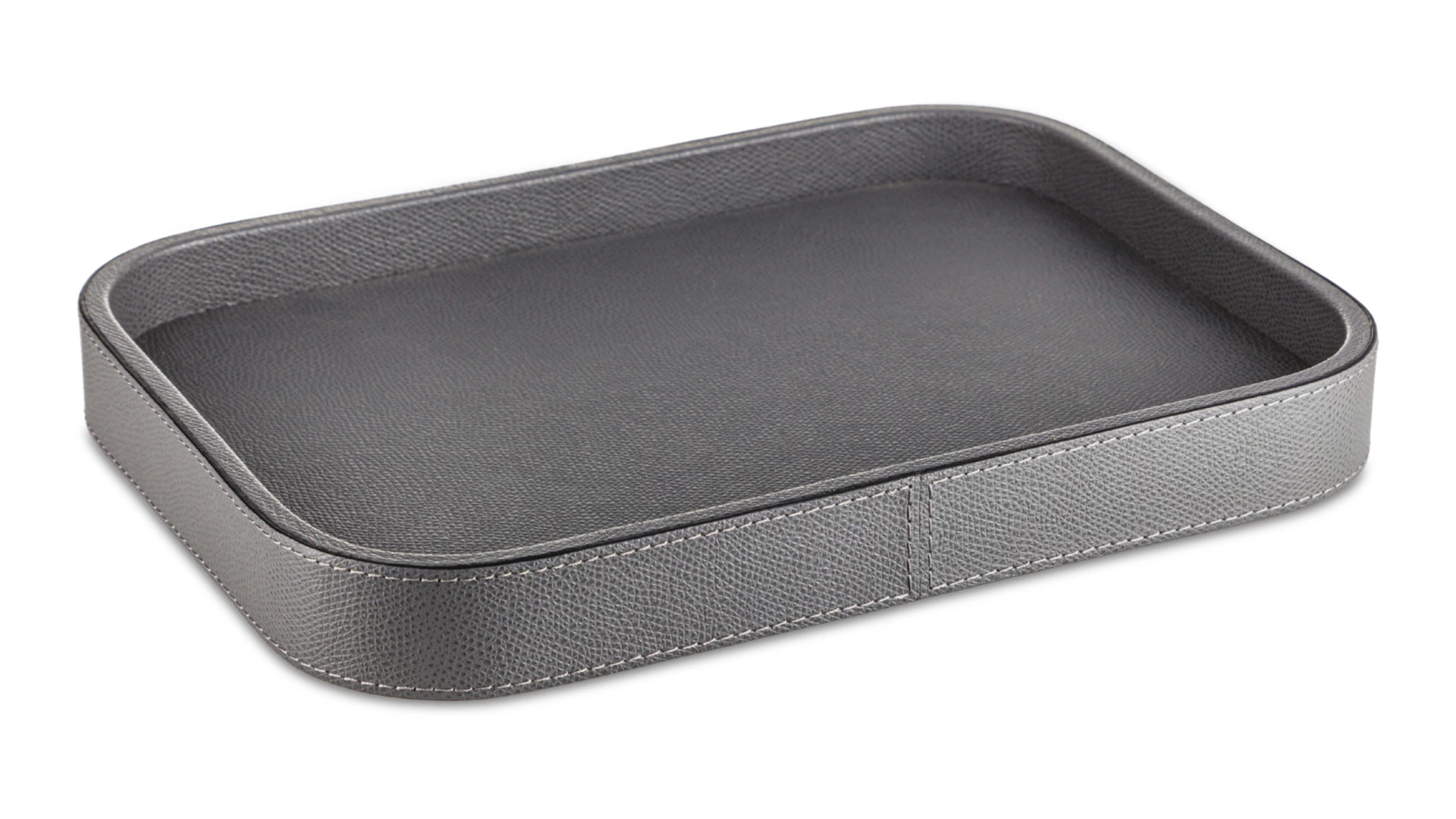 Поднос прямоугольный GioBagnara Поло 27,5х20,5 см, графит