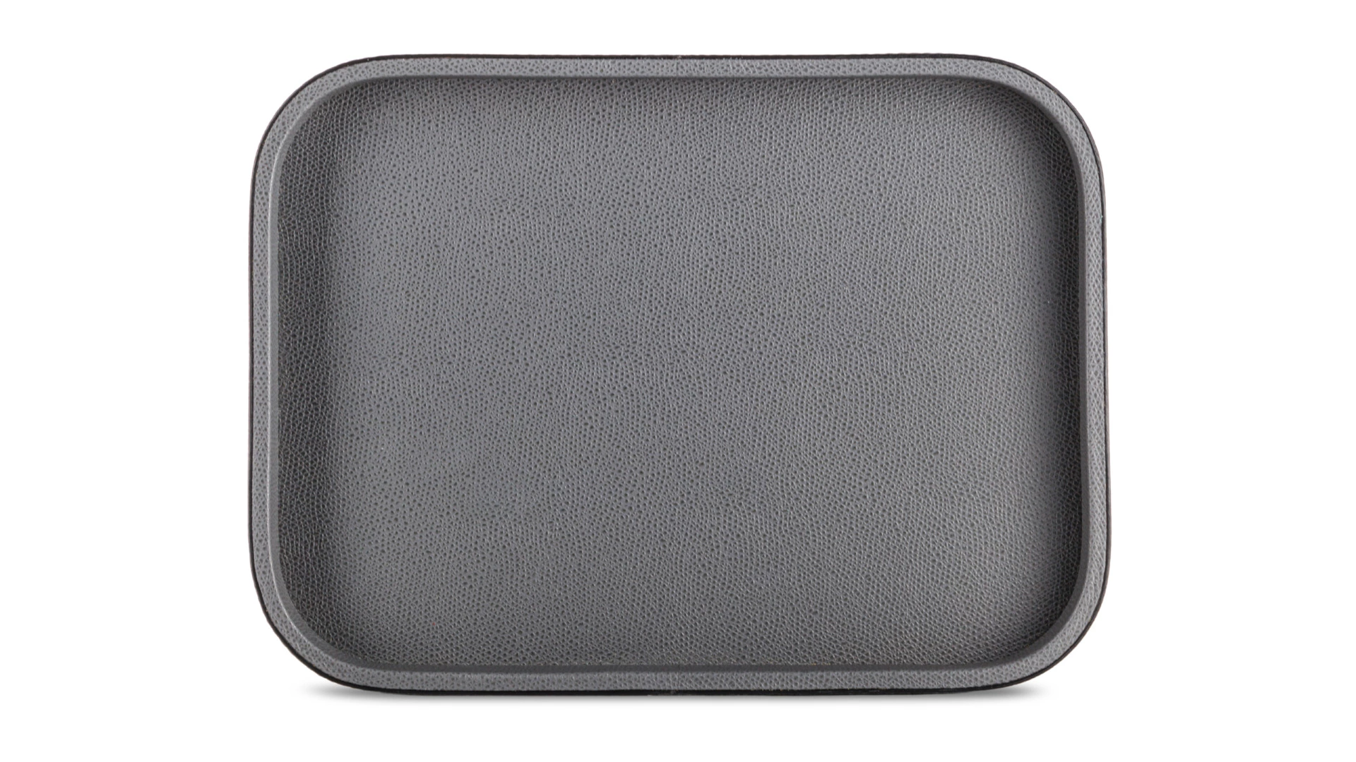 Поднос прямоугольный GioBagnara Поло 27,5х20,5 см, графит