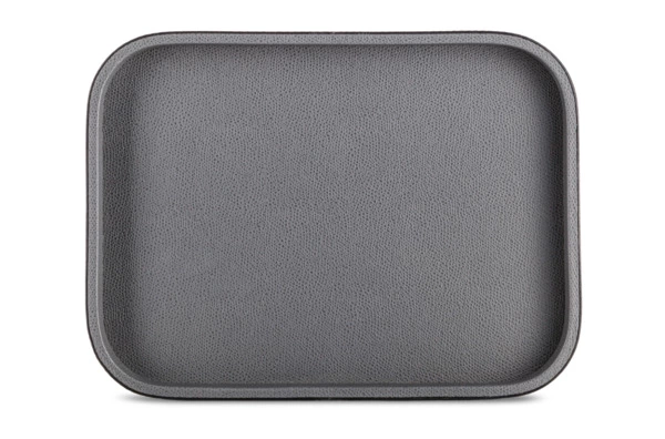 Поднос прямоугольный GioBagnara Поло 27,5х20,5 см, графит