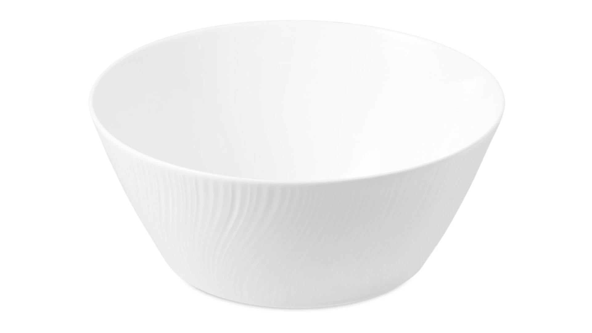 Салатник Narumi Ария 23 см, фарфор костяной