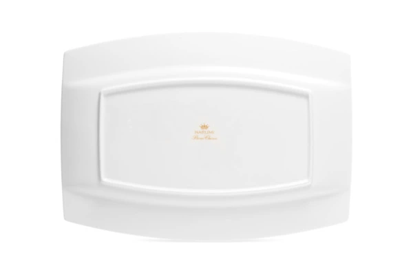 Блюдо Narumi Ария 38х28 см, фарфор костяной