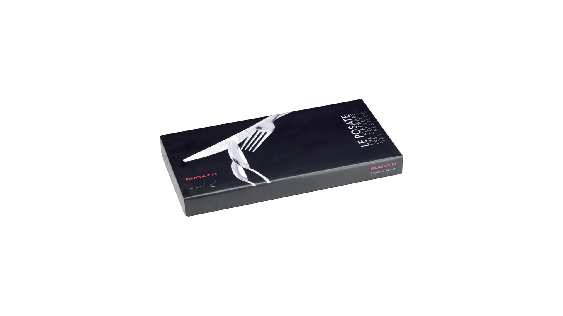 Набор столовых приборов Bugatti Ares на 6 персон 24 предмета, сталь нержавеющая, слоновая кость, п/к