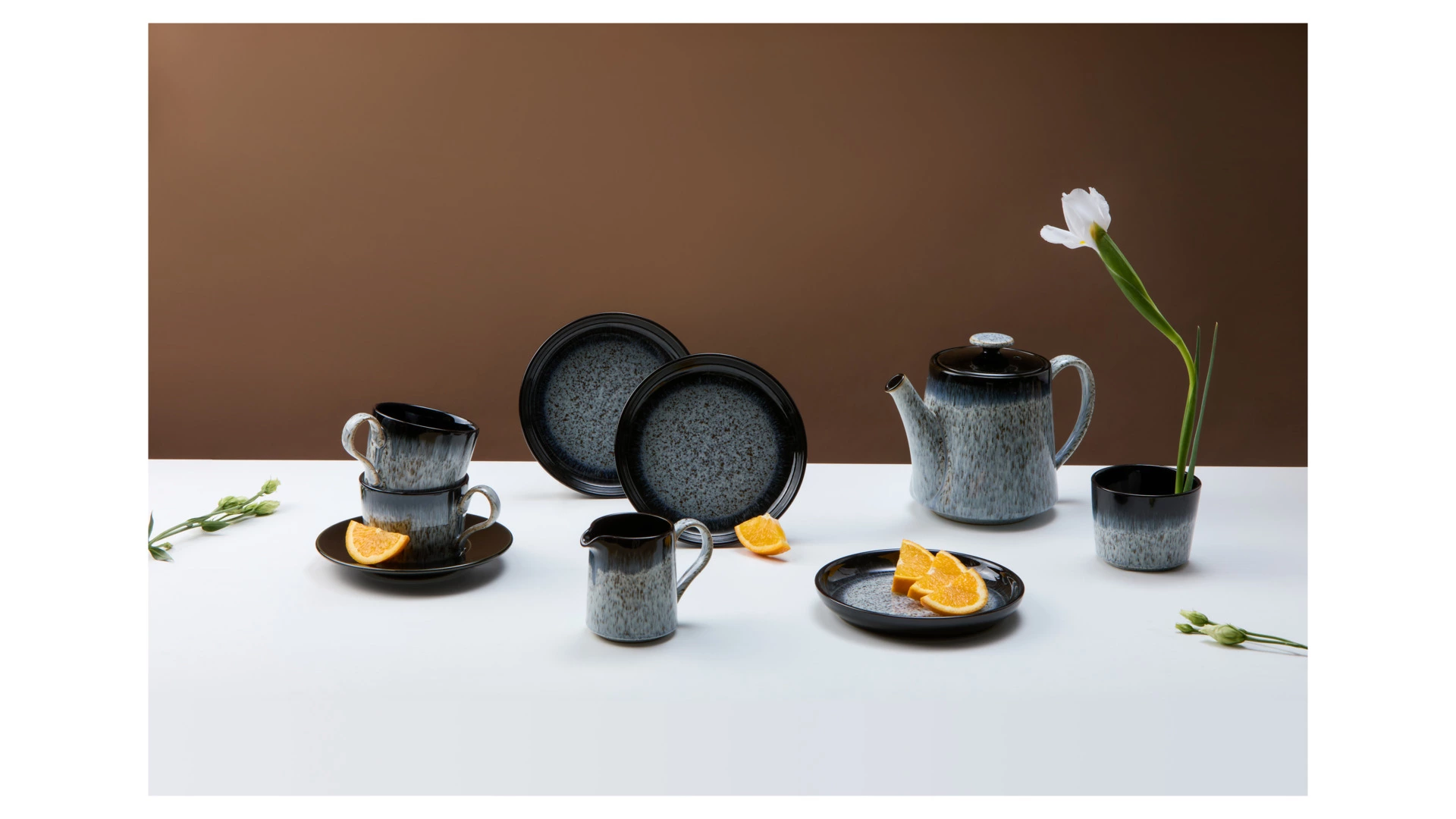 Тарелка десертная Denby Гало 17 см, керамика жаропрочная